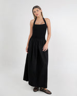 Load image into Gallery viewer, Cleo Halter Midi Dress
