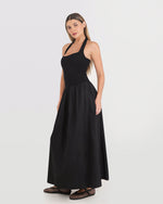 Load image into Gallery viewer, Cleo Halter Midi Dress
