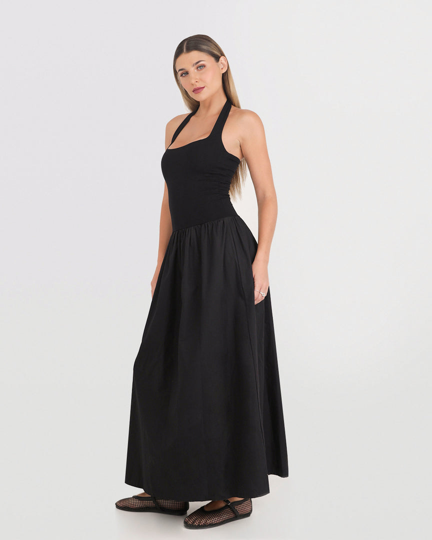 Cleo Halter Midi Dress