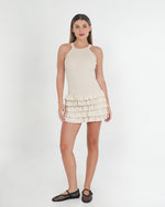 Load image into Gallery viewer, Bridget Frill Mini Dress
