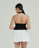 Load image into Gallery viewer, Marielle Bubble Mini Skirt
