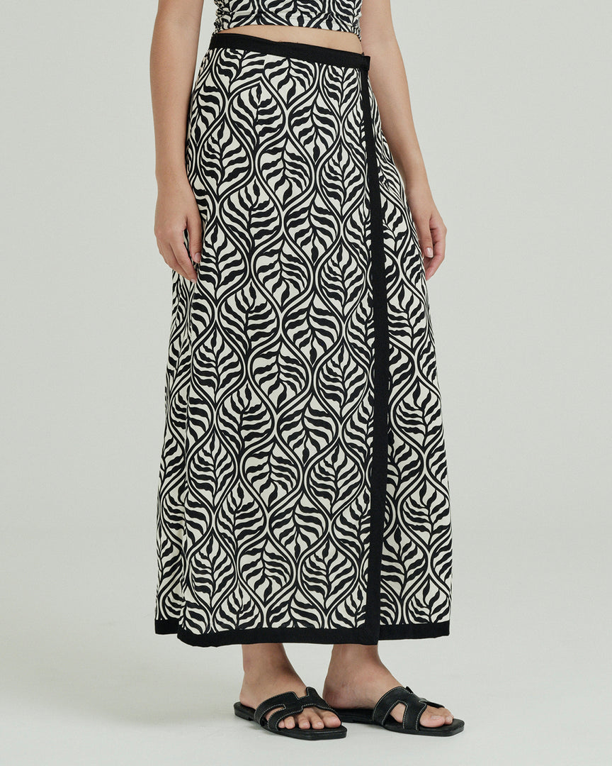 Juliet Wrap Midi Skirt