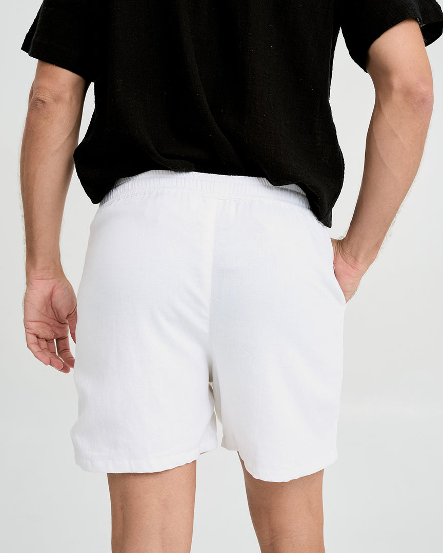 Oliver Short White - 3