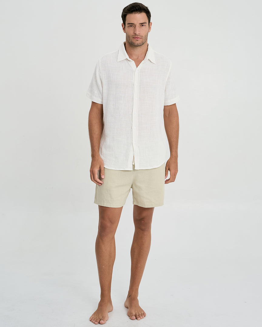 Oliver Short Cream - 1