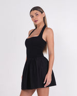 Load image into Gallery viewer, Gala Halter Mini Dress
